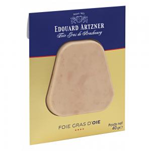 Purchase Foie Gras Goose semi-cooked individual slice 40g